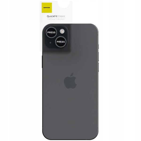 Spacecase Quickfit Camera Iphone 15/15 Plus Black zdjęcie 5