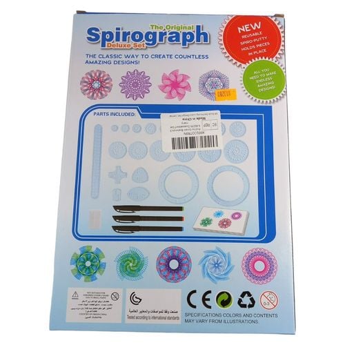 spirograf zesatw do rysowania edukacyjny 28el. na Arena.pl