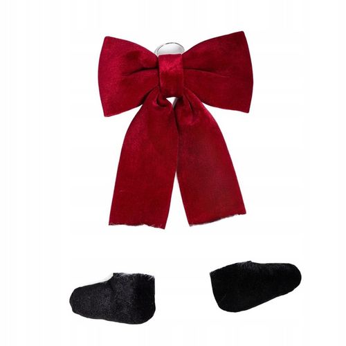 Kokarda BOWE czerwona duża z butami 38 x 62 cm HOMLA na Arena.pl