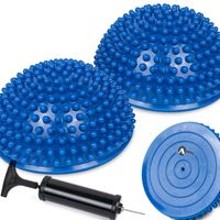 PÓŁKULE SENSORYCZNE JEŻ PÓŁJEŻ DO REHABILITACJI ĆWICZEŃ FITNESS 2 SZTUKI