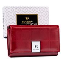 portfel damski skóra+pu rpx-23-3-7943 red