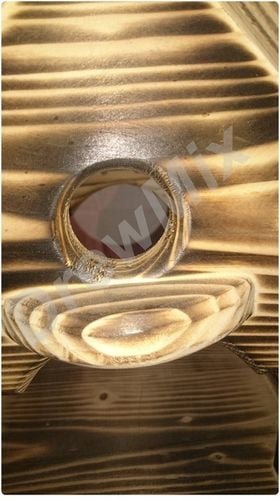 Karmnik Dla Ptaków Zimujących Drewniany BudkaDOMEK na Arena.pl