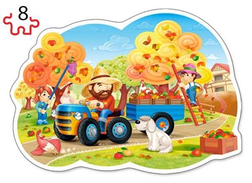 Puzzle 4w1 8,12,15,20-elementów Four Seasons na Arena.pl