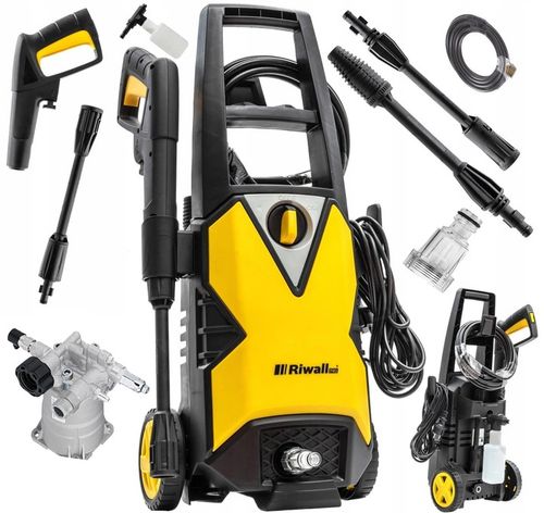 SAMOSSĄCA MYJKA CIŚNIENIOWA RIWALL REPW 120 L5 230 barEw alu na Arena.pl