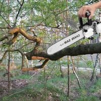 PRZYSTAWKA ADAPTER DO SZLIFIERKI KĄTOWEJ PROWADNICA PIŁA ŁAŃCUCHOWA 12"