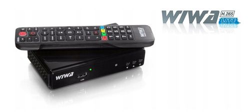 Tuner Odbiornik Dekoder DVB-T/T2 WIWA H.265 LITE TV naziemnej drugiej na Arena.pl