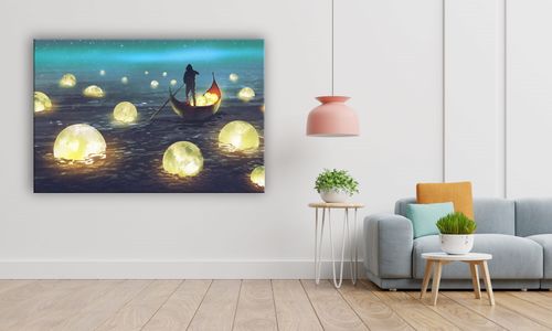 OBRAZ NA PŁÓTNIE 091 Sen 90x60cm na Arena.pl