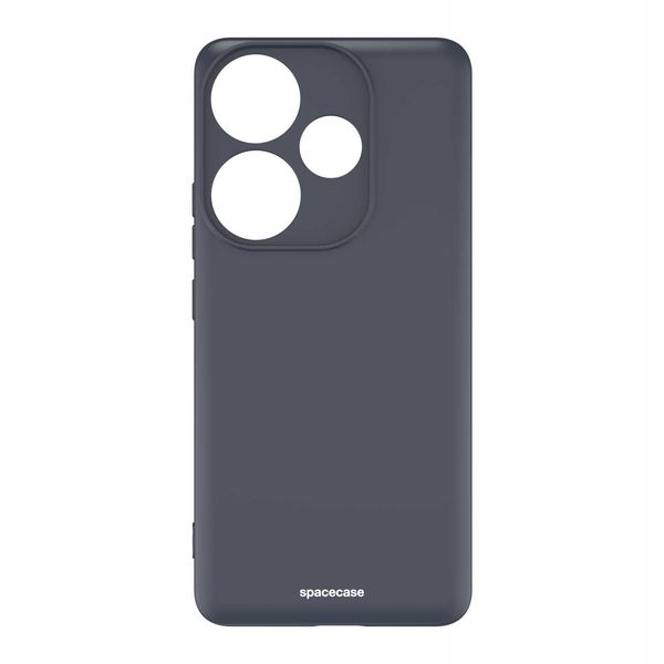 Spacecase Silicone Case Poco F6 5G Black zdjęcie 4