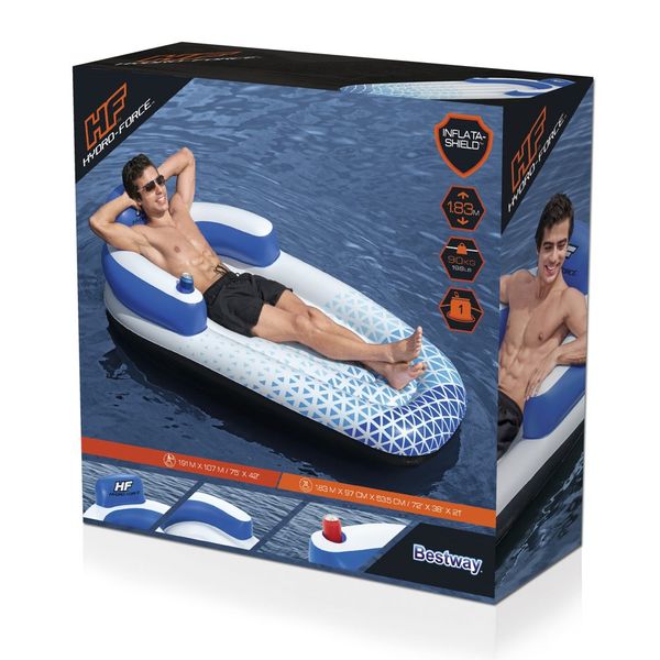 Dmuchany Materac, Fotel 191 x 107 cm Bestway 43533 zdjęcie 11