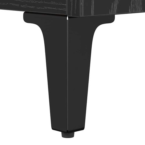 Szafka na buty z szufladą z półką Czarny dąb 102 x 36 x 60 cm na Arena.pl