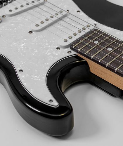 Gitara elektryczna Preston ST-10 BK CZARNA Combo 15W Pokrowiec ZESTAW na Arena.pl