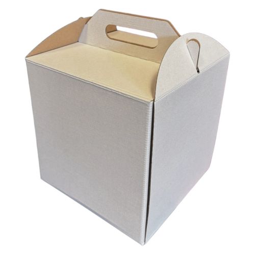 PUDEŁKO KARTON OPAKOWANIE NA TORT Z RĄCZKĄ 30x30x28 cm (5 sztuk) + na Arena.pl