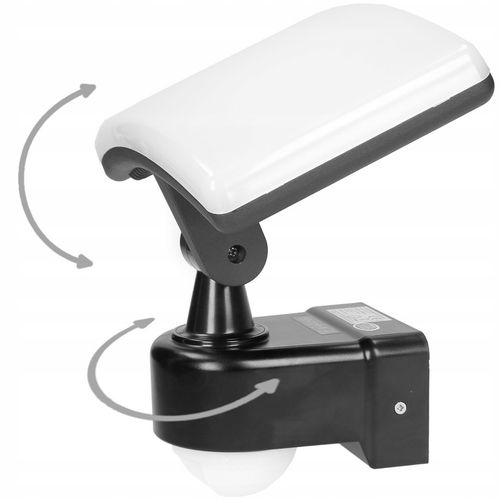 Lampa Zewnętrzna LED 30W Czujnik Ruchu i Zmierzchu Regulacja Halogen na Arena.pl