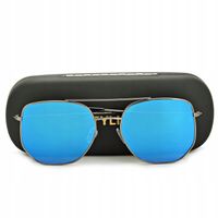 PILOTKI Okulary LUSTRZANE AVIATOR PRZECIWSŁONECZNE Męskie Damskie + Gratisy