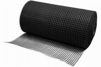 SIATKA OGRODZENIOWA PLASTIKOWA czarna 0,6x50m PCV