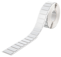 Wago etykieta tabliczka na przycisk do ramki lub klejenia 27*18 srebrny 210-864 1szt