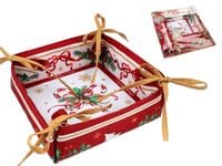 Koszyk na pieczywo mały - Boże Narodzenie (CARMANI)