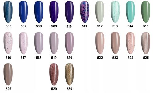 10x Lakier Hybrydowy NTN 5g Pastele Brokaty Drobinki Wybór Kolorów na Arena.pl