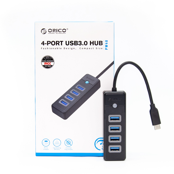 Orico Hub USB-C 4x USB-A 3.1 czarny zdjęcie 12