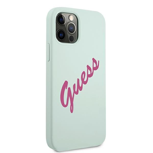 Etui Guess do iPhone 12 Pro Max, Niebieski zdjęcie 4