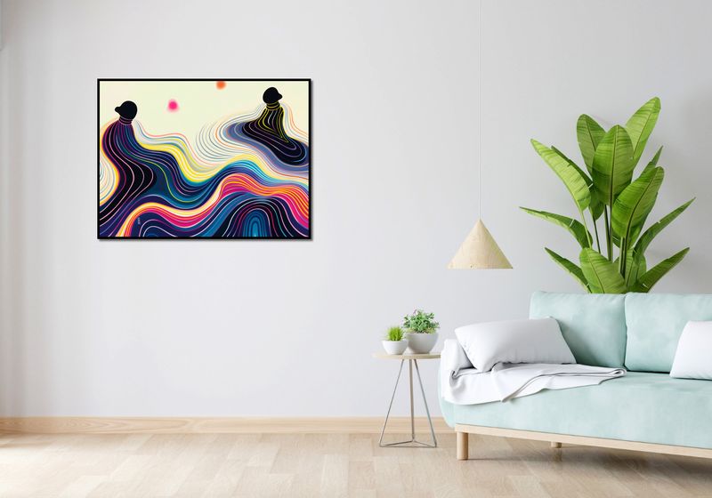 Plakat 100x75cm Wodnista Tafla zdjęcie 4