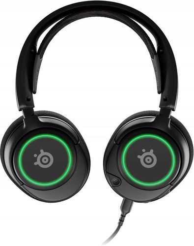 Słuchawki nauszne SteelSeries Arctis Nova 3 czarne na Arena.pl
