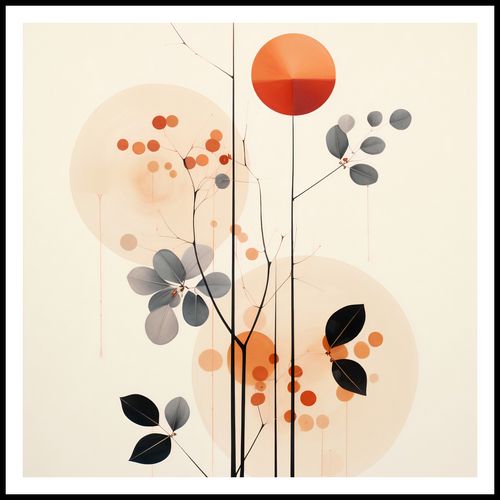 Plakat 80x80cm Jesienna Melodia na Arena.pl