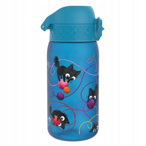 BUTELKA BIDON NA WODĘ DO SZKOŁY PRZEDSZKOLA NIEBIESKI KOTKI KOTY ION8 0,35 na Arena.pl