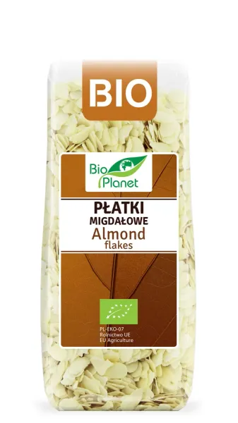 PŁatki MigdaŁowe BIO 100 g - BIO Planet zdjęcie 1