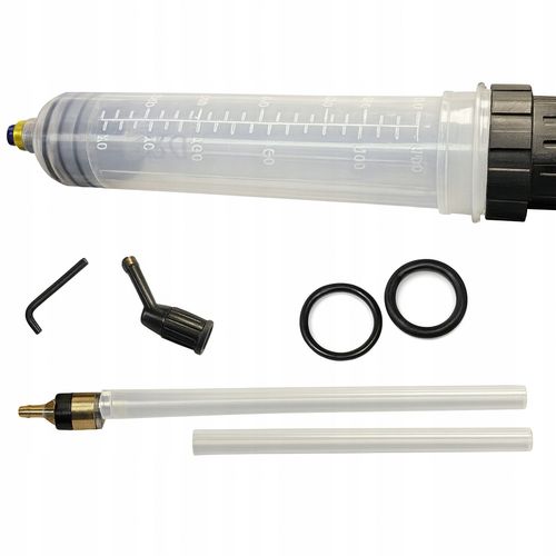 Strzykawka Odsysarka do Oleju Płynów Eksploatacyjnych 200 ml Kraft&Dele na Arena.pl