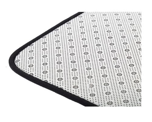 Dywaniki łazienkowe kpl. 2 el. brązowy stylowy złoty wzór miękkie puszyste na Arena.pl