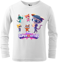 Koszulka z długim rękawem SuperKoty - Super Kitties
