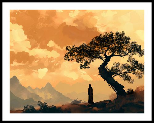 Plakat 65x50cm Zen na Arena.pl