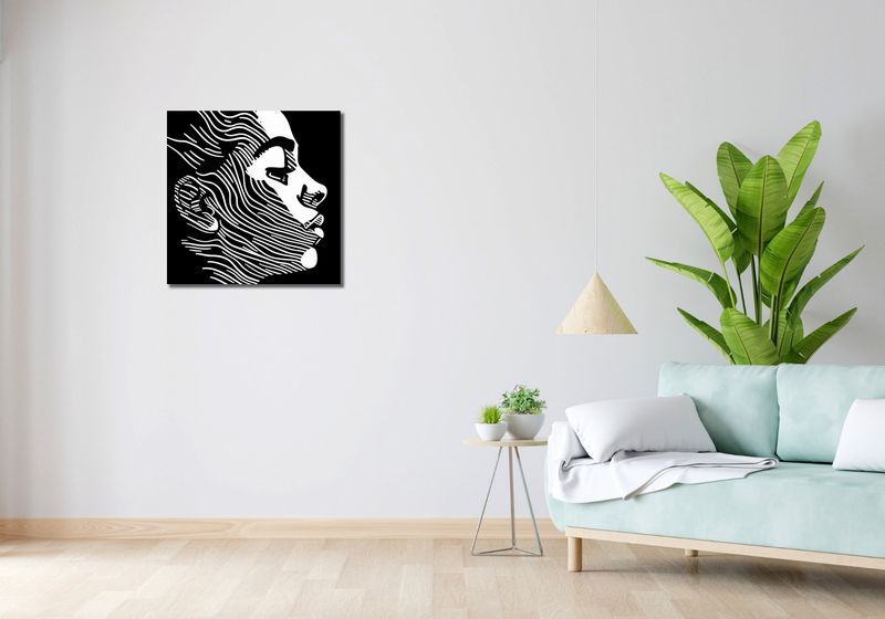 Obraz 60x60cm Linie Wyrazu zdjęcie 2