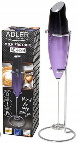 Spieniacz Do Mleka Z Mieszadłem I Stojakiem ADLER AD 4499 na Arena.pl