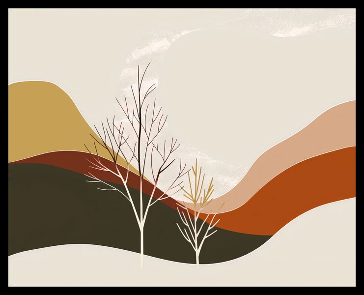 Plakat 50x40cm Pustynia Widzi zdjęcie 2