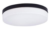 Łazienkowa LAMPA sufitowa ODA C0194 Maxlight plafoniera OPRAWA metalowa okrągły plafon IP44 czarny