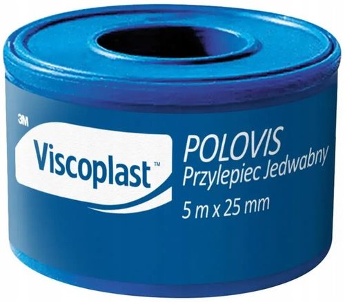 VISCOPLAST Plaster rolce POLOVIS PLUS 5m x25mm x10 na Arena.pl