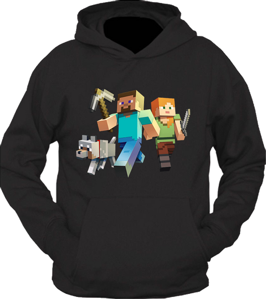 Bluza z kapturem Minecraft zdjęcie 1