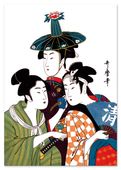 Plakat trio japońskie obrazy 70x100 cm