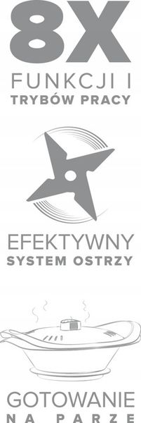 ROBOT WIELOFUNKCYJNY PERFECT MIX MFC2000 ELDOM zdjęcie 2