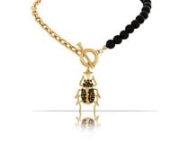 naszyjnik ze skarabeuszem z kolekcji beetle brilliance (c23/zim/20au)