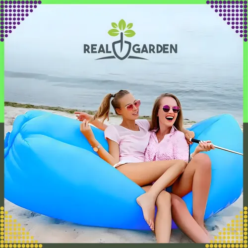 Nadmuchiwana Sofa Rozkładana na Plaże Forel Materac Leżak Lazy Bag Torba na Arena.pl