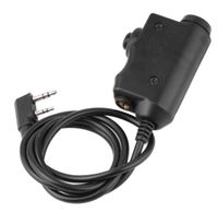 Przycisk Adapter Earmor Wersja Standardowa M51 PTT Kenwood do słuchawek