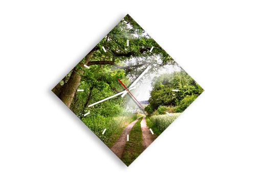 Zegar Ścienny - Las Pole Droga - 30X30 Cm - C3Ad30X30-2637 na Arena.pl