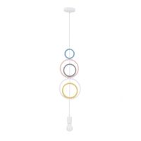 Dziecięca lampa wisząca Hoops pierścienie rings multikolor