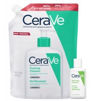 CeraVe Żel Oczyszczający do Mycia Skóra Tłusta 473ml REFILL + GRATISY