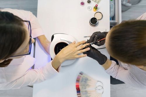 Lampa do paznokci UV MANICURE SENSOR RUCHU 4 TRYBY 60 DIOD LED LedNail na Arena.pl