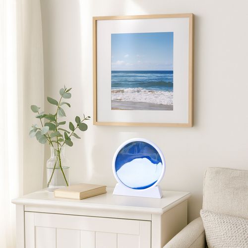 NIEBIESKA DEKORACJA  BIAŁY ŚWIAT na Arena.pl