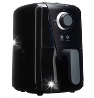 Frytkownica beztłuszczowa Kamille 6814 CZARNA 1000 W 1,5 l